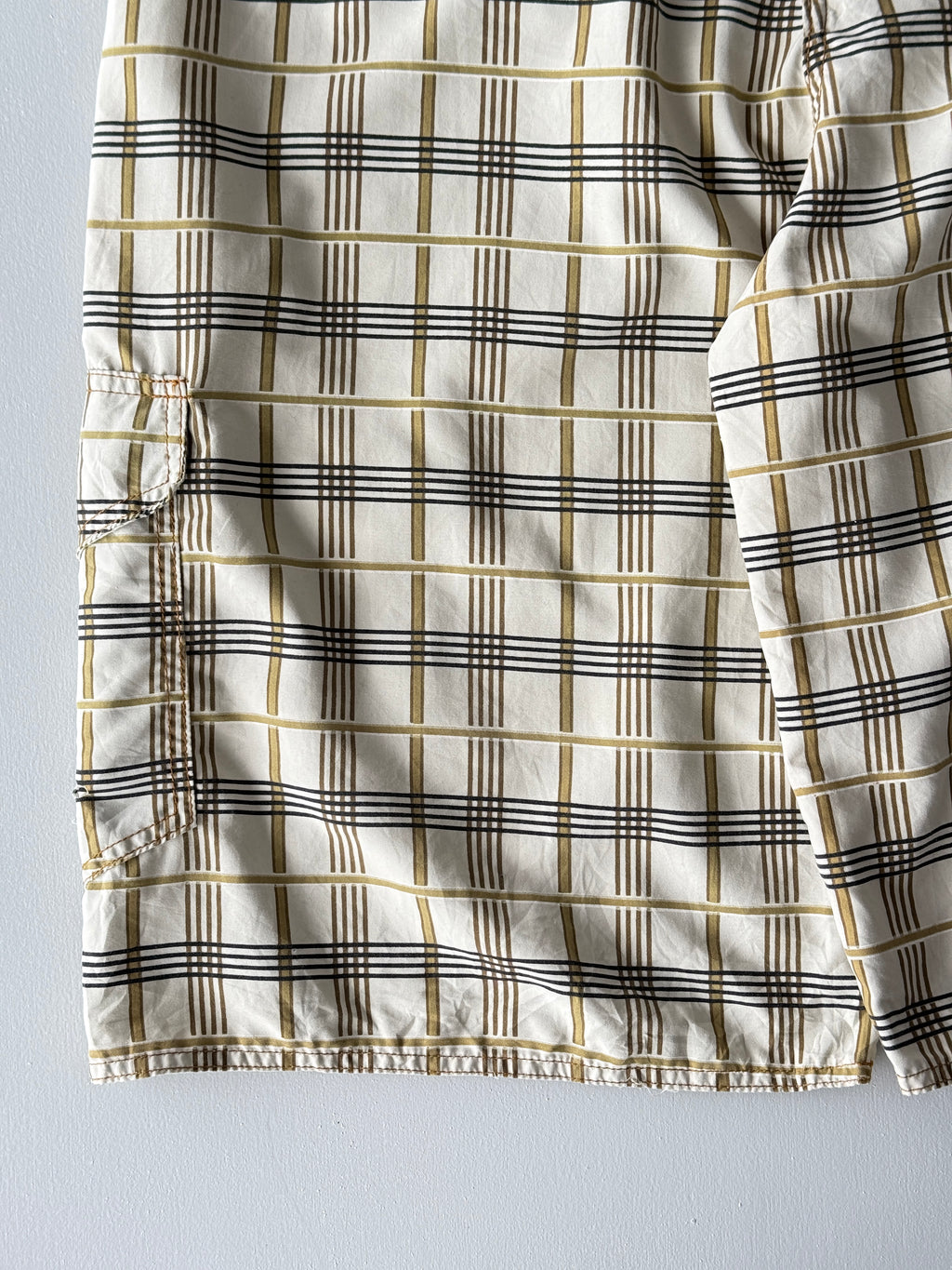 Billabong Plaid Y2K Vintage Board Shorts - 38
