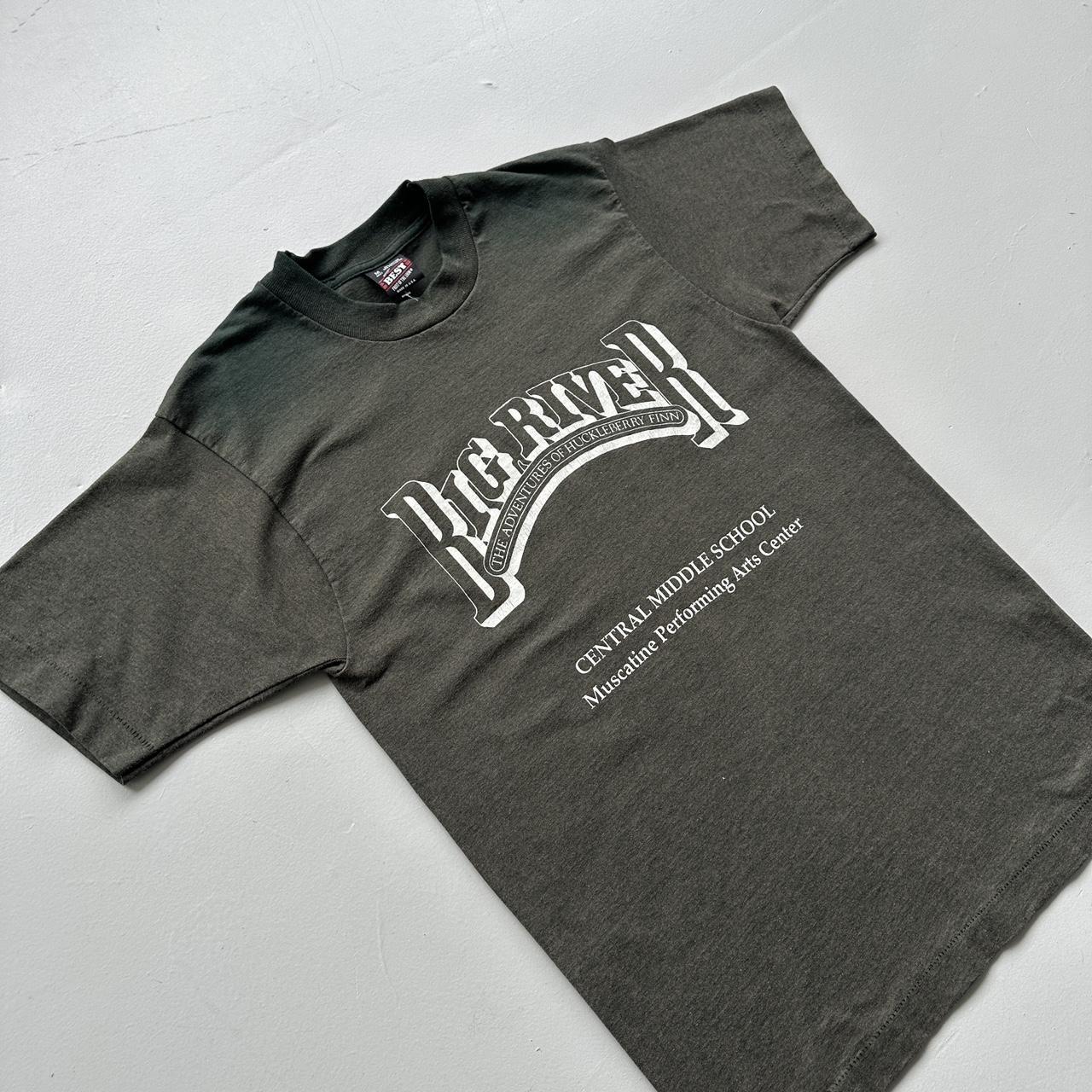 Dark Green 90s Vintage T-shirt - Small