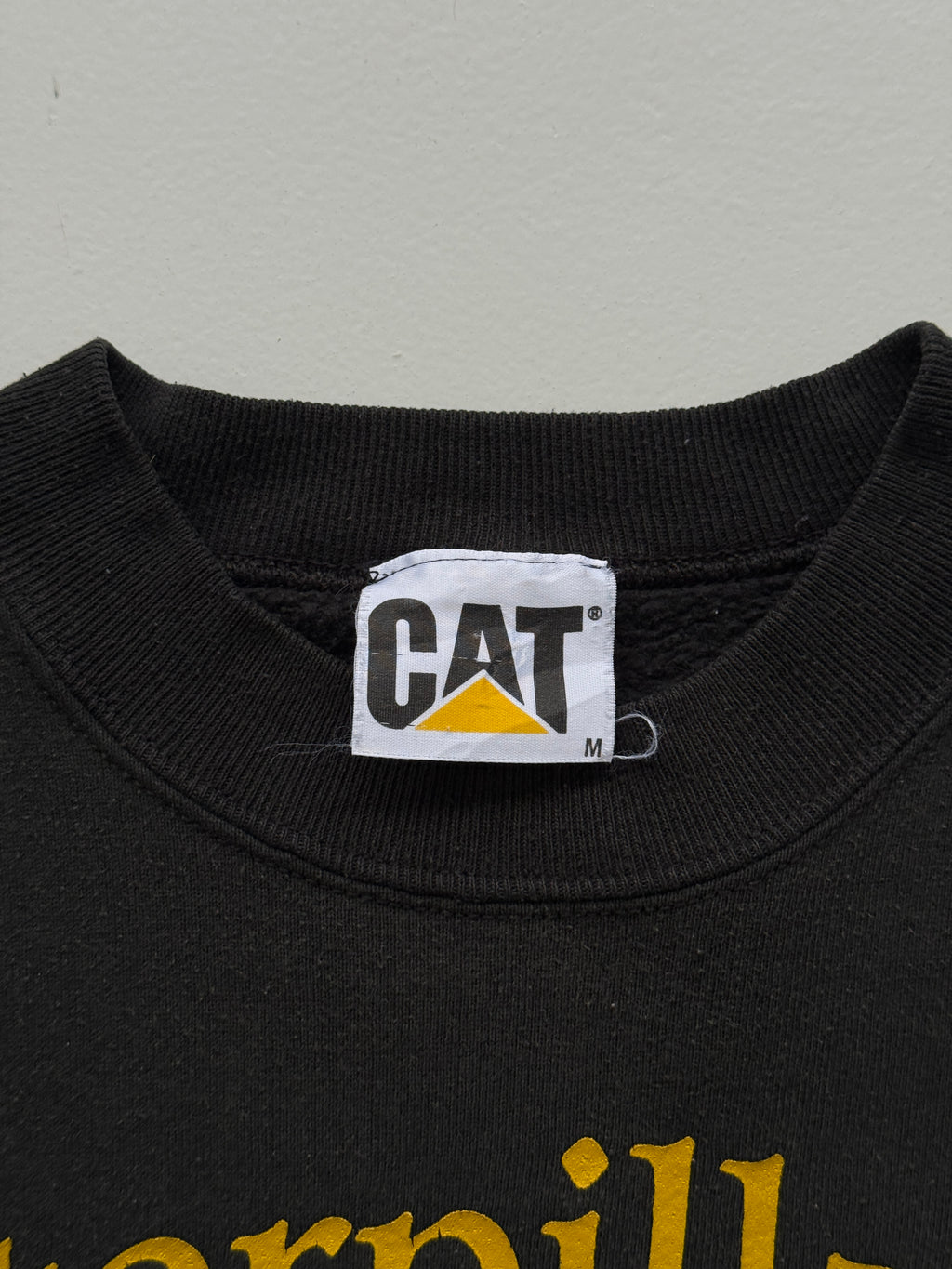 Caterpillar D7 1993 90's Vintage Crewneck Sweatshirt - Small