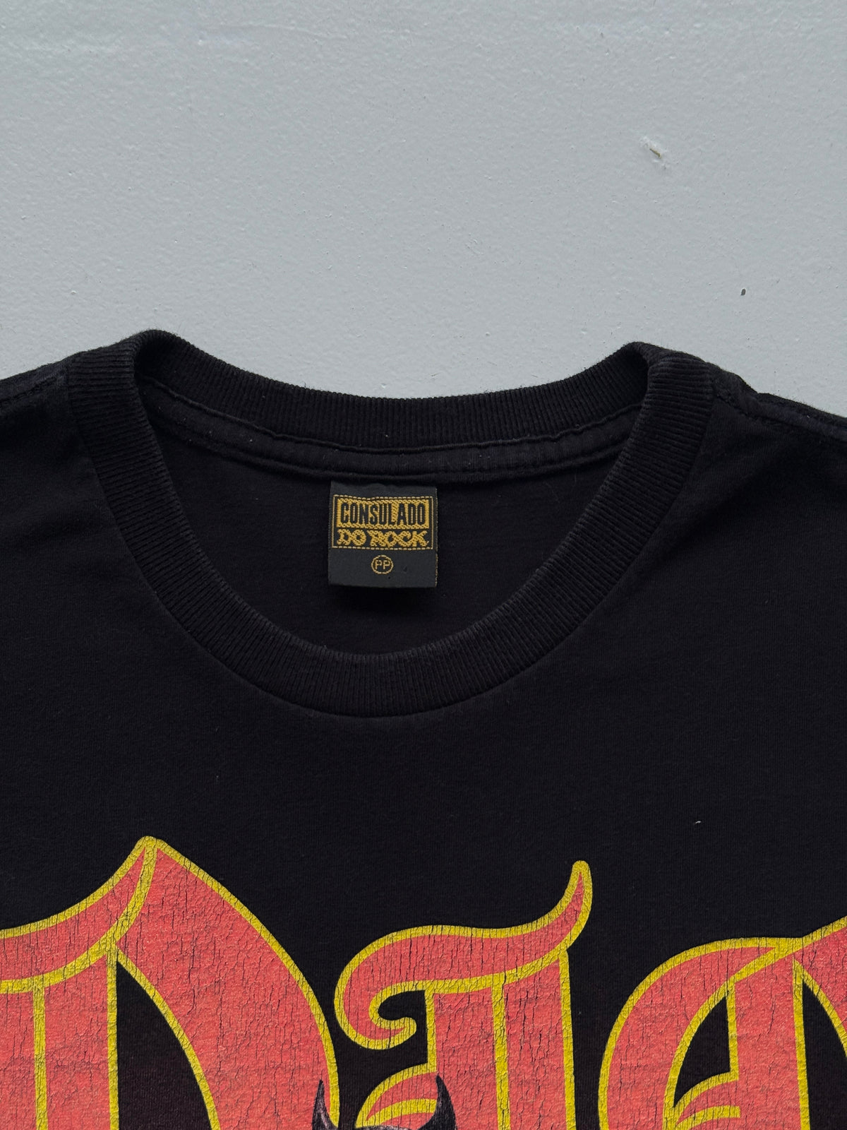 Black Dio The Last In Line Vintage Rock Graphic T-Shirt - Medium