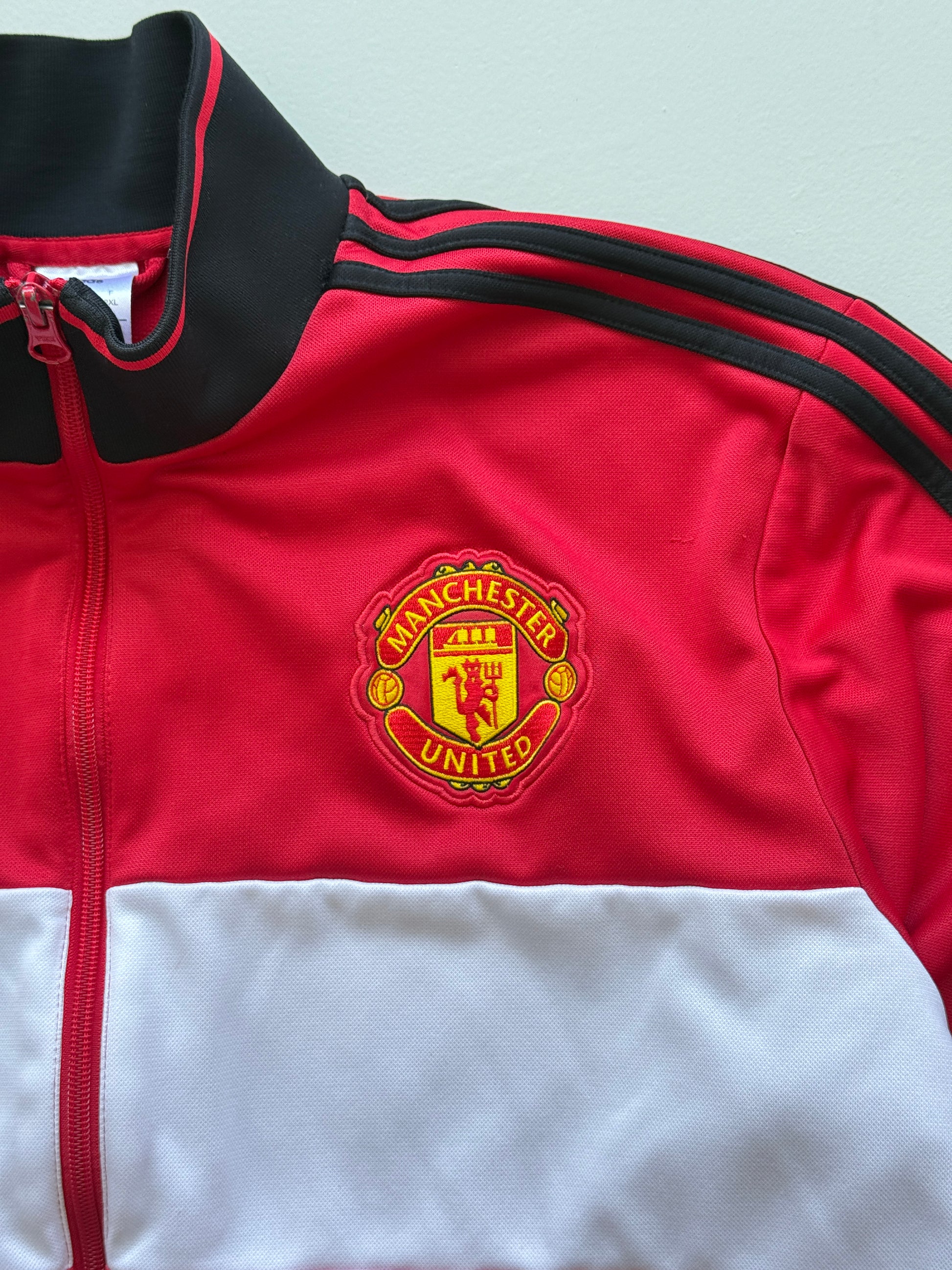Adidas Manchester United Vintage Full Zip Track Jacket - XL