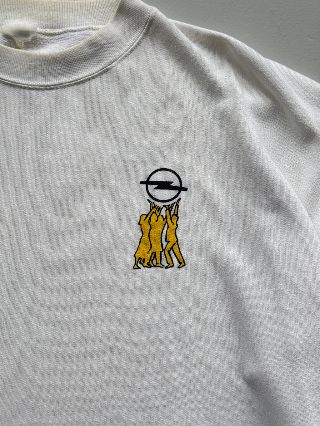 Opel Logo 90's Vintage Sweatshirt - Medium