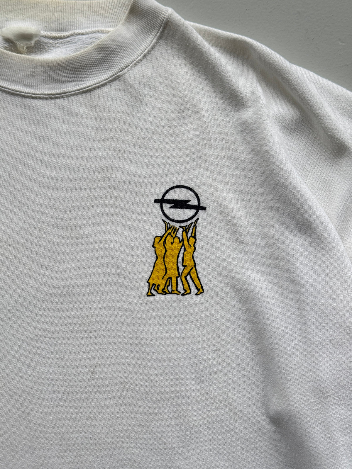 Opel Logo 90's Vintage Sweatshirt - Medium