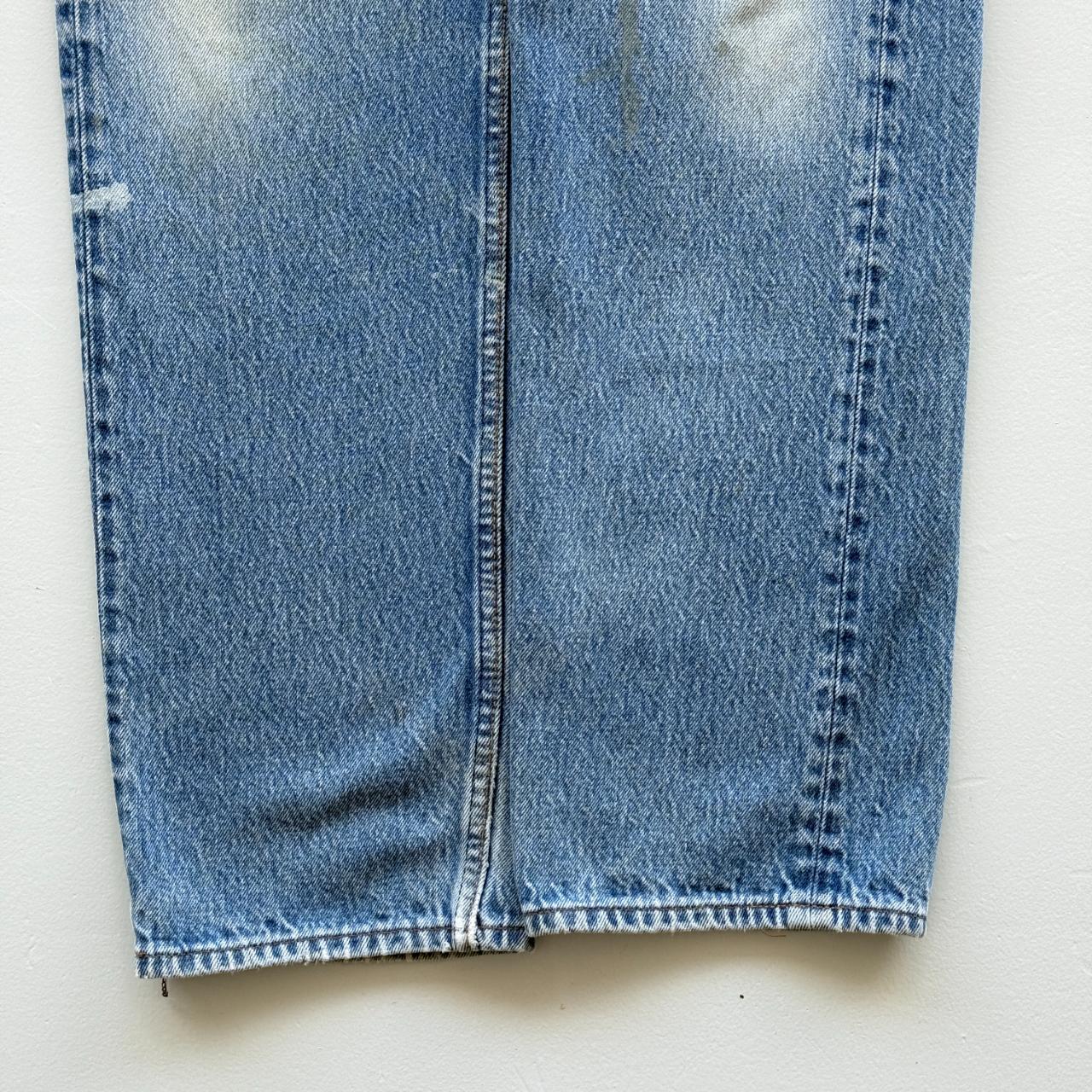 Blue Levi's Denim 501 90's Vintage Jeans - 31” x 32”