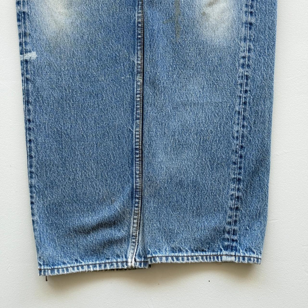 Blue Levi's Denim 501 90's Vintage Jeans - 31” x 32”