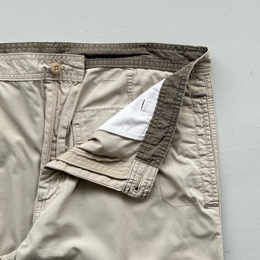 Beige Blue Harbour 00’s Vintage Cargo Trousers - W38 x L27