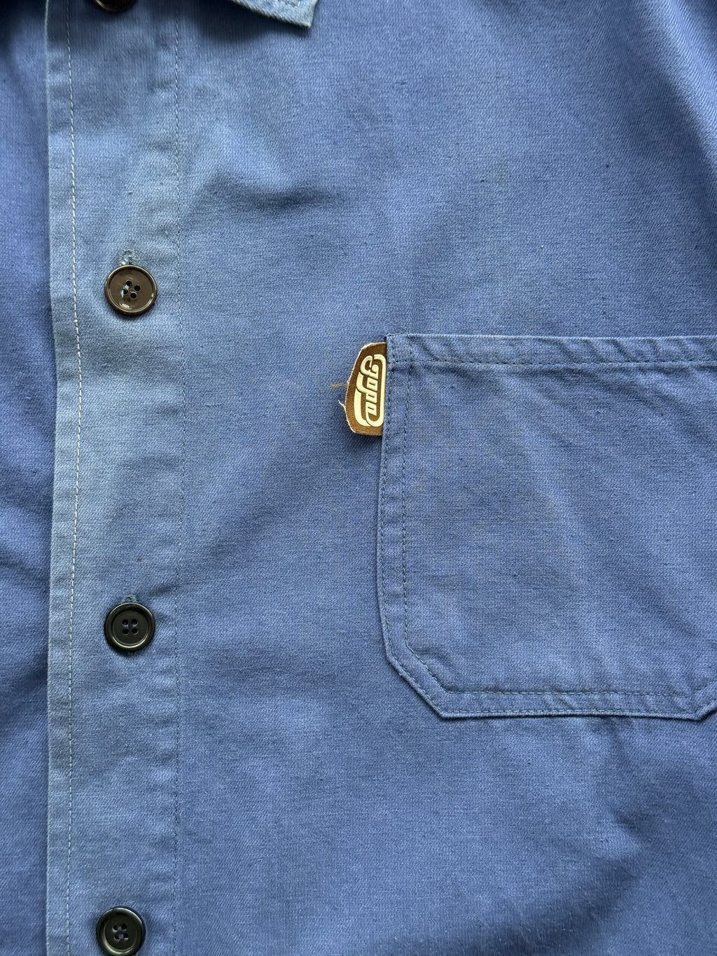Blue French Chore Jacket 90's Vintage Workwear CH224 - XL