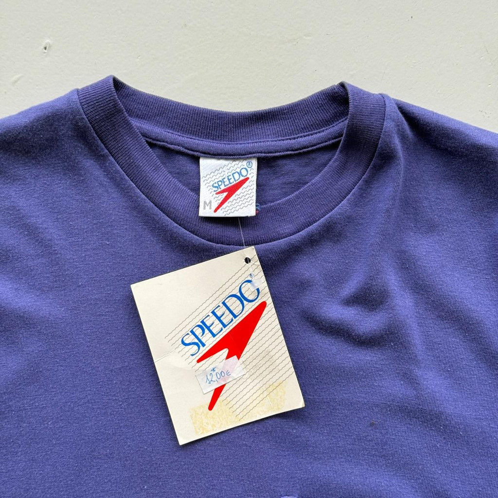Purple Speedo 90s Deadstock Graphic T-Shirt - Medium
