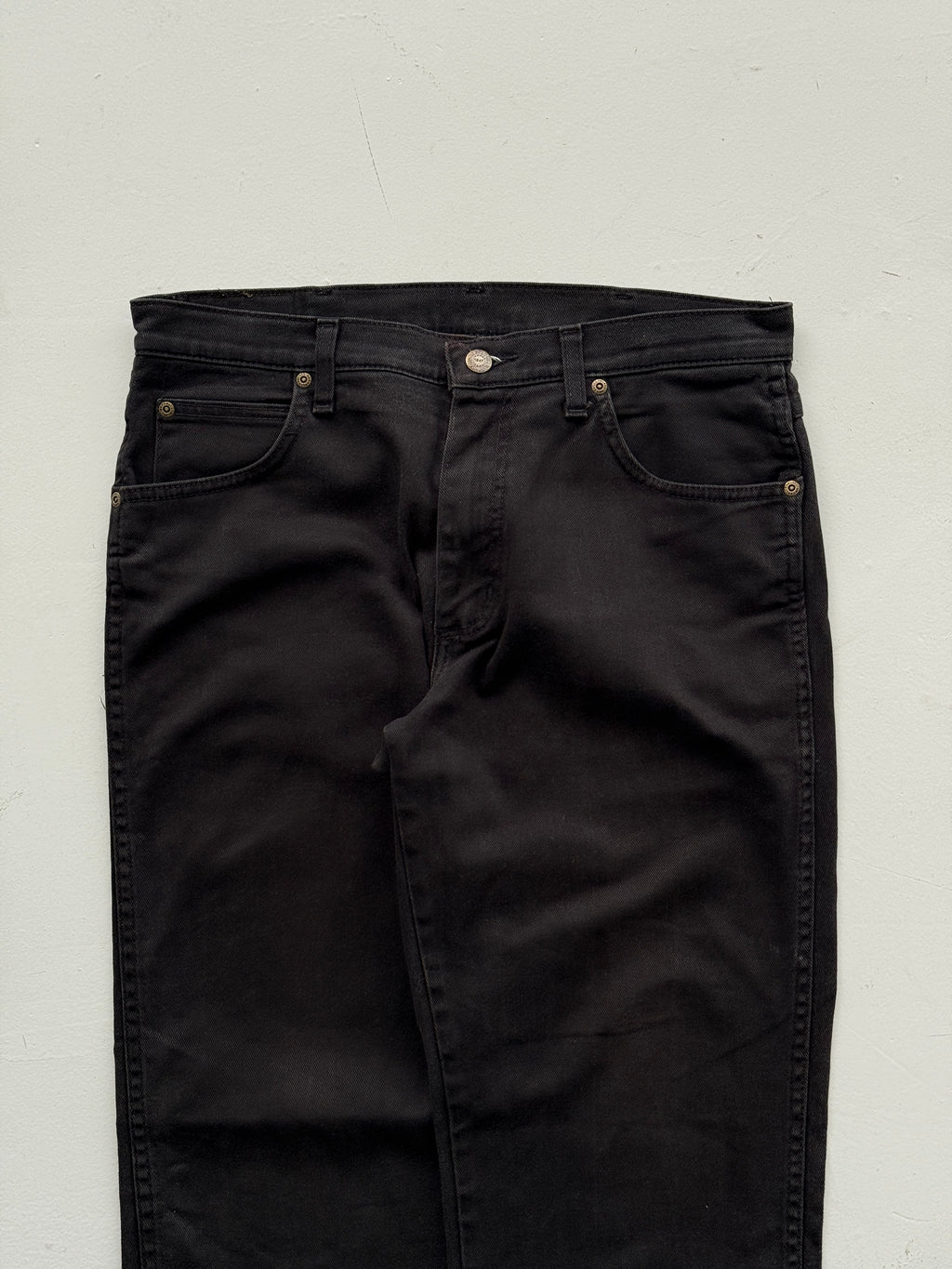 Black Wrangler 00's Vintage Straight Leg Jeans - W32 x L33