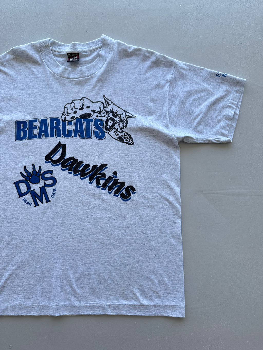 Bearcats Dawkins DSM Single Stitch 90's Vintage T-Shirt - XL
