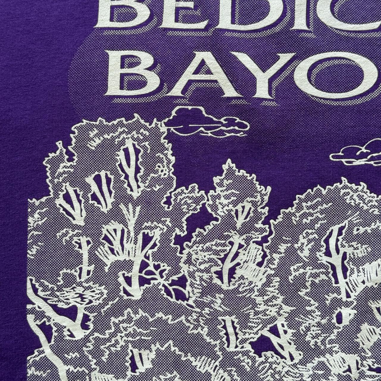 Purple Bedico Bayou Vintage 90s T-shirt - XL