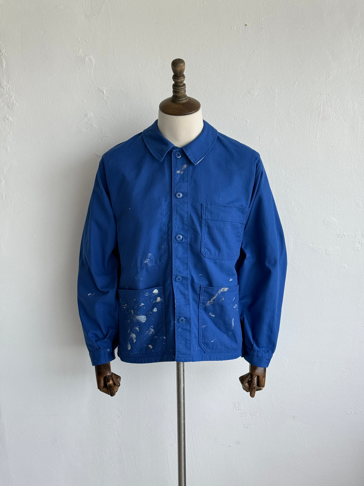 Blue Adolphe Lafort 90s/2000s Vintage Workwear Chore Jacket CH508 - Medium