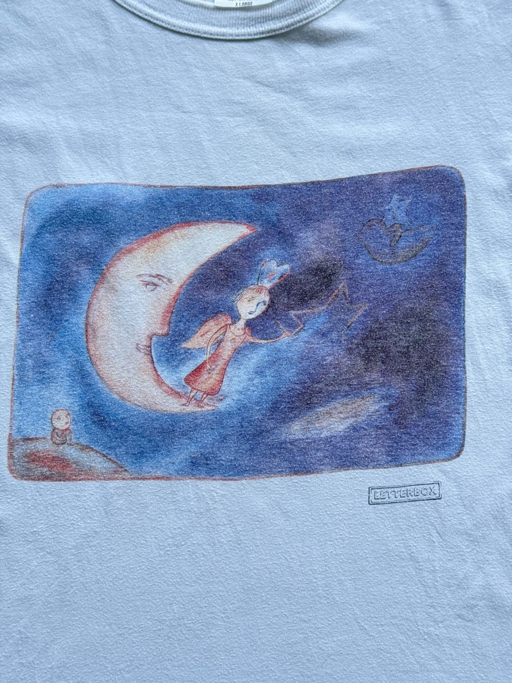 Royal Mail Letterbox Graphic Made in England Vintage T-Shirt - XL