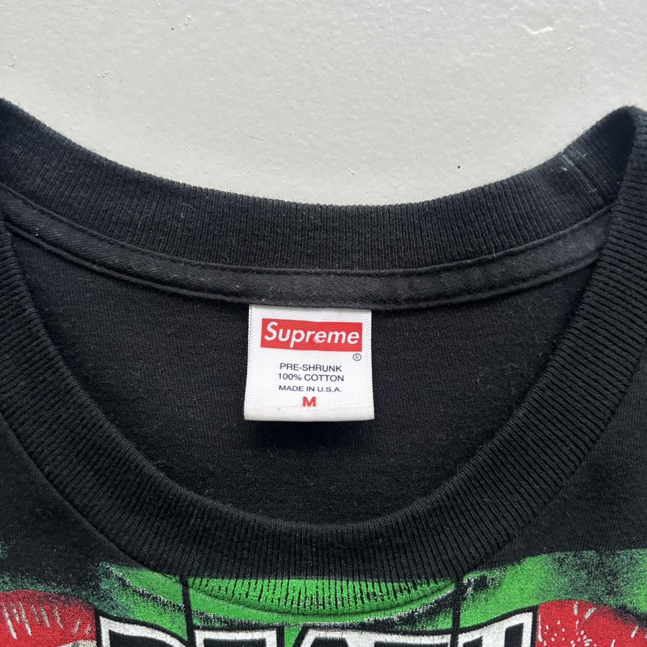 Black Supreme Gilbert & George Graphic T-Shirt - Large
