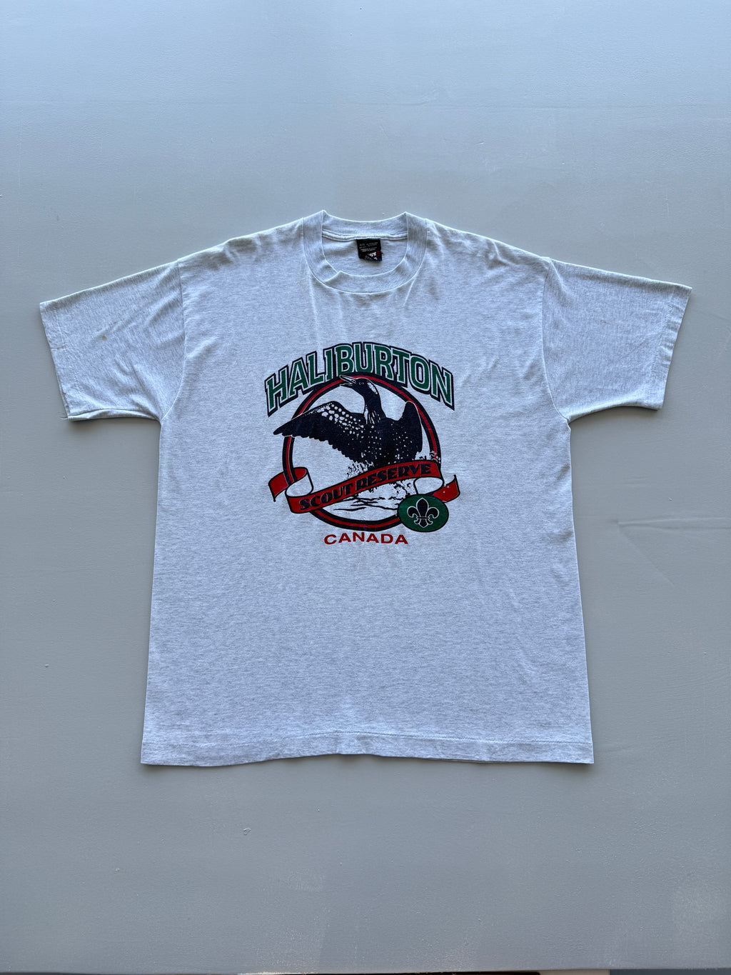 Taurus Haliburton Scout Reserve Canada 90s Vintage Single Stitch T-Shirt - XL
