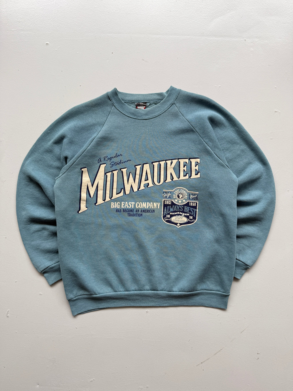 Milwaukee Big East Company 80's Vintage Sweatshirt - Small