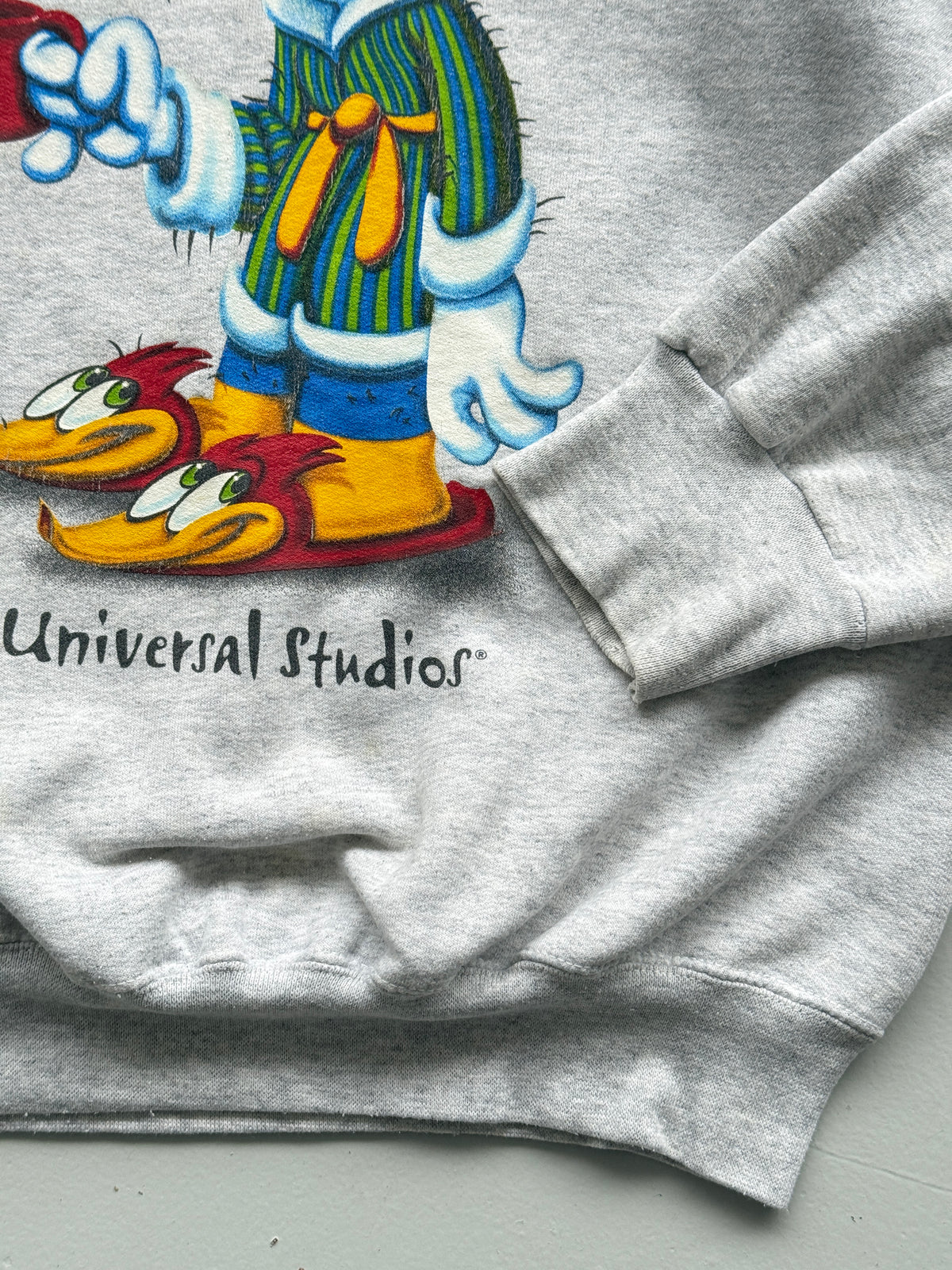 Woody Woodpecker Universal Studios 90's Vintage Sweatshirt - detail photo 9