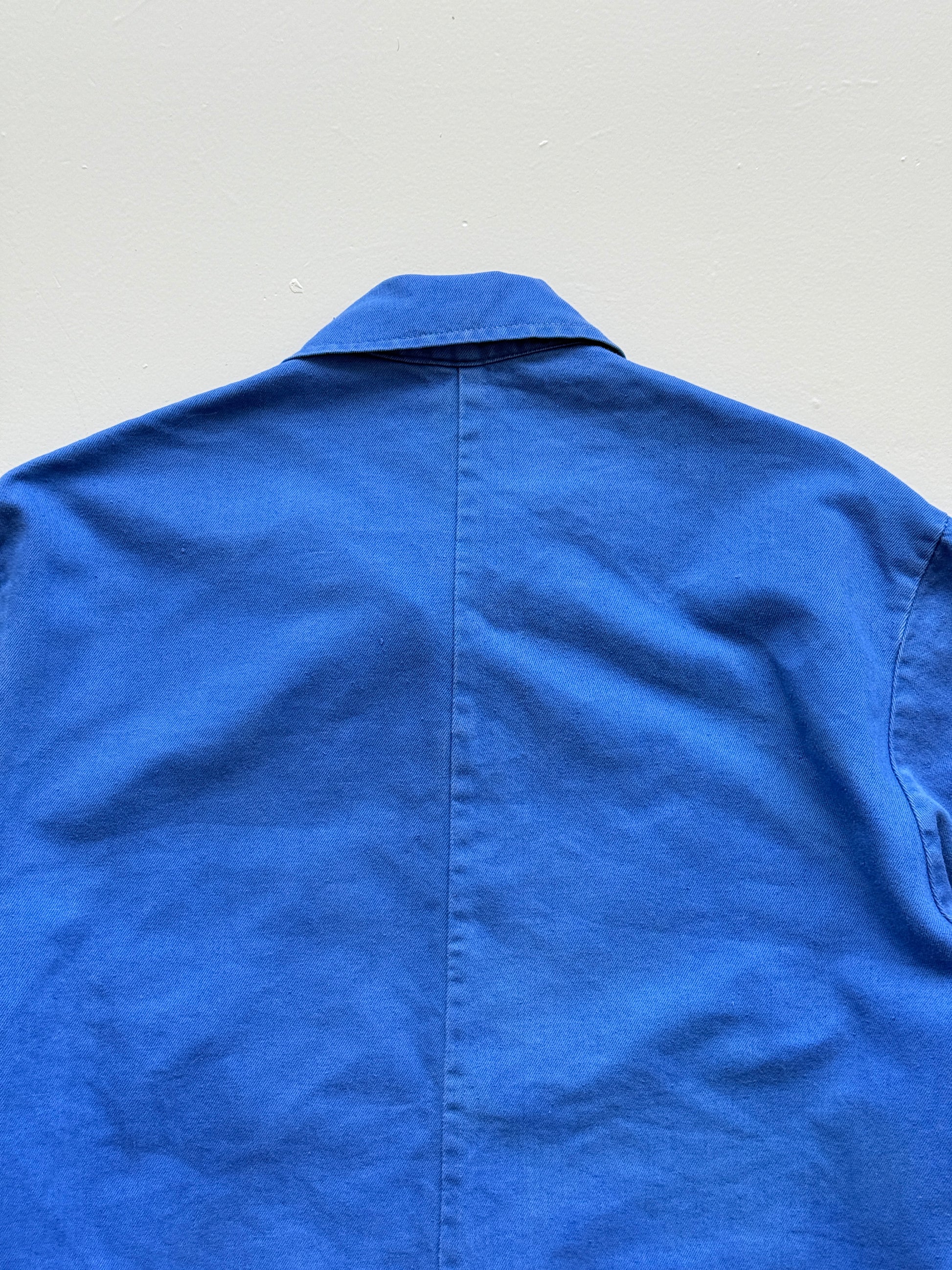 Lapis Blue French Chore Jacket 90's Vintage Workwear CH202 - Medium