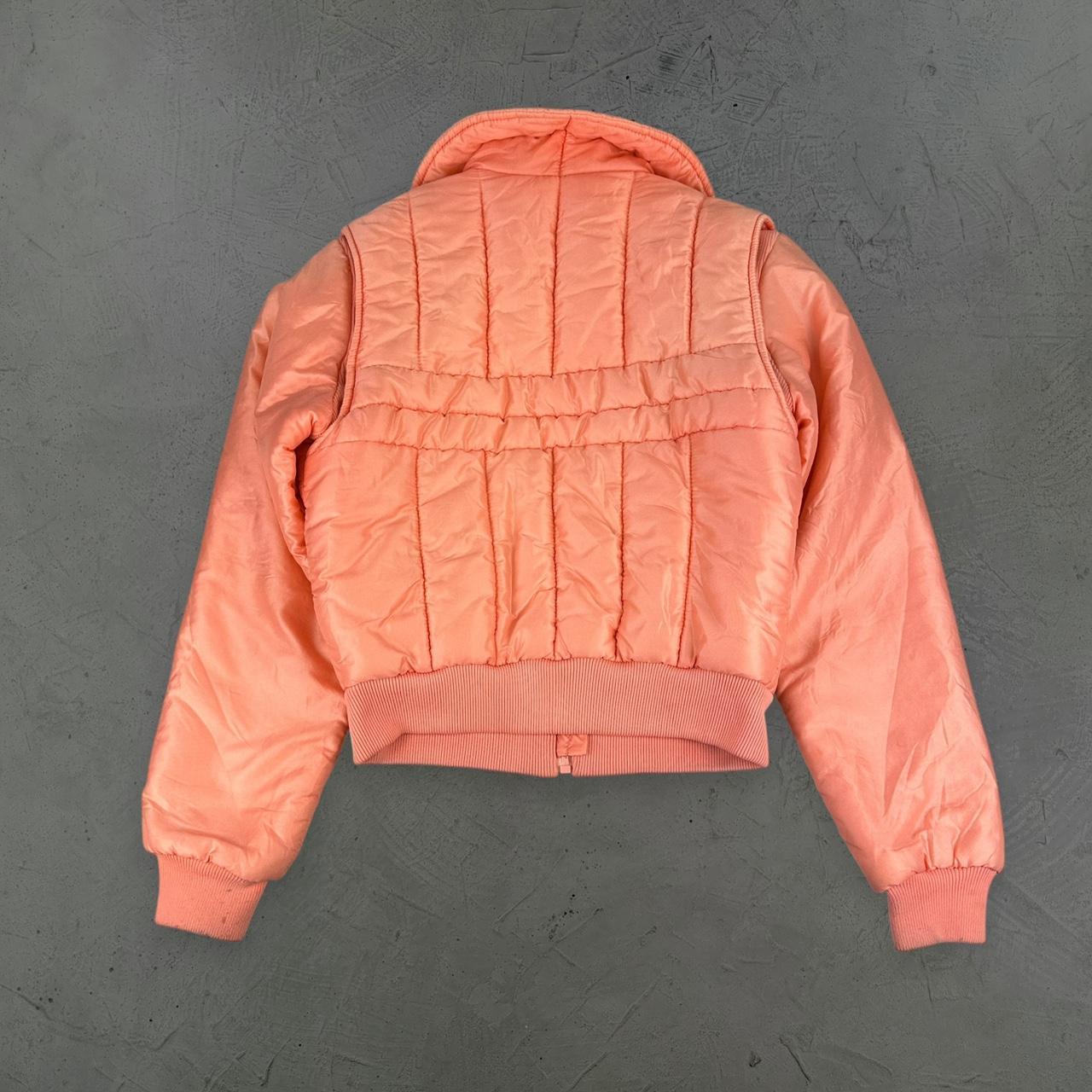 Salmon / Peach 80s vintage Ski Jacket - 6/8