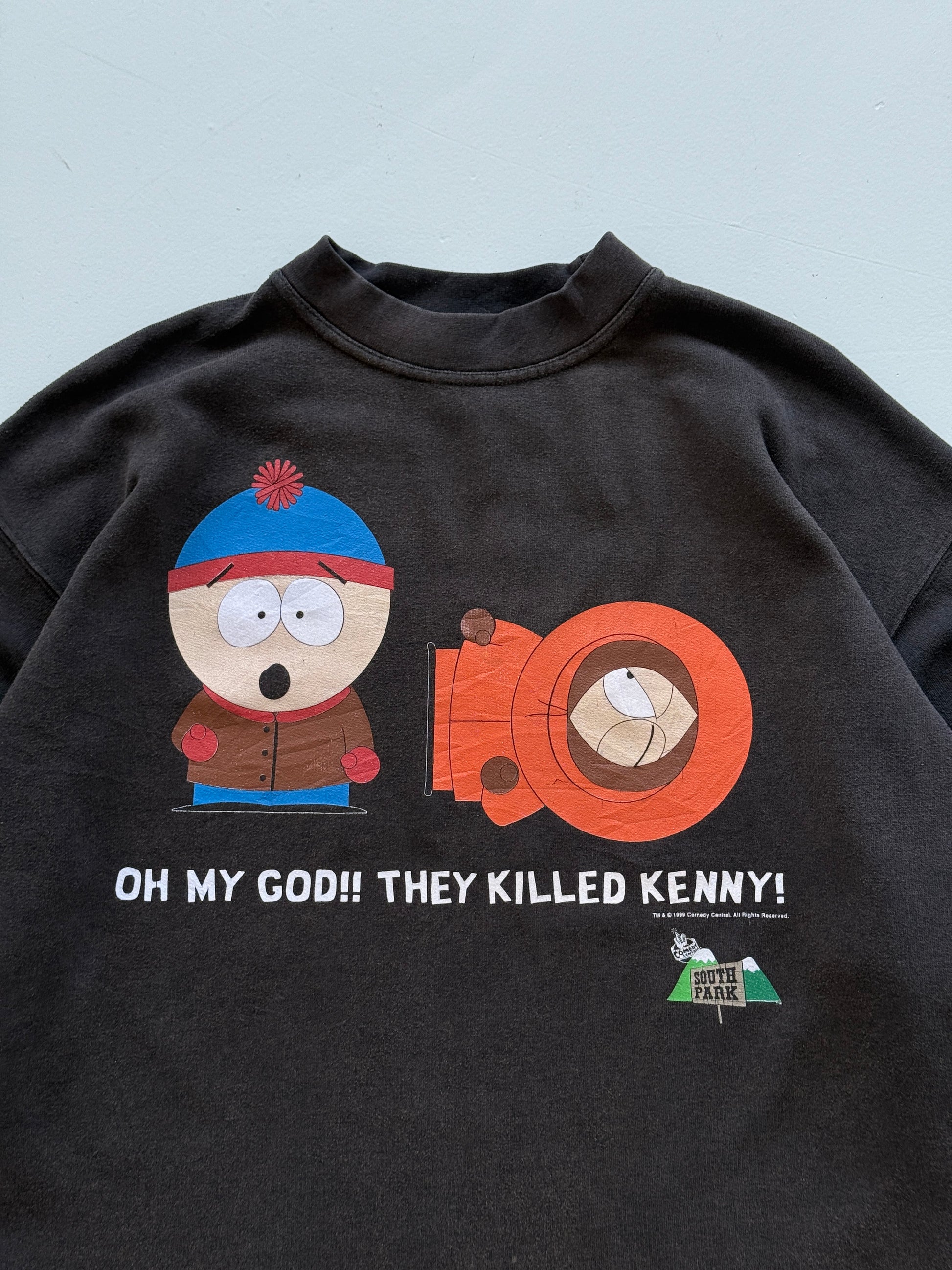 South Park They Killed Kenny 90's Vintage Graphic Sweatshirt - XL