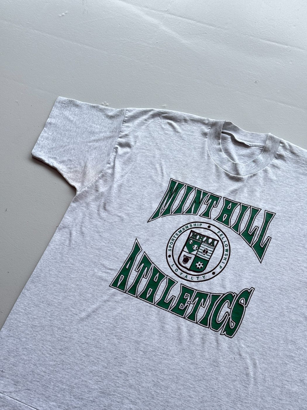 Mint Hill Athletics MHAA Single Stitch Vintage Graphic T-Shirt - XL