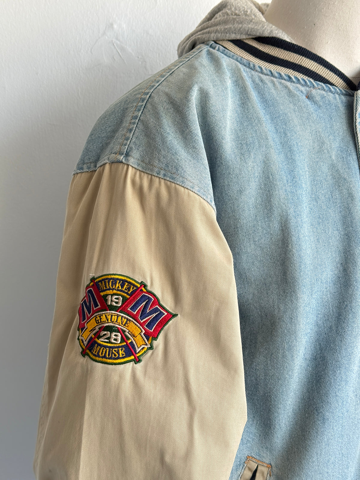 Disney Store Mickey Mouse American Original 90's Varsity Jacket - XL