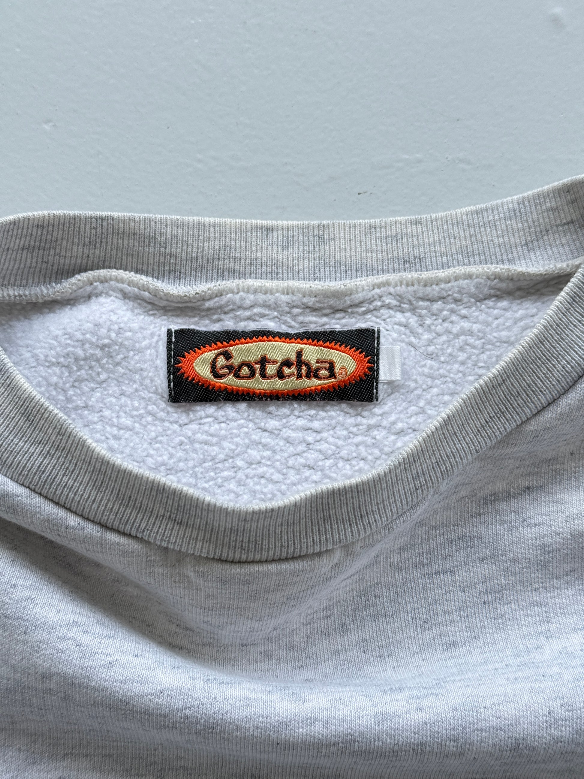 Gotcha Surf 'To Hell With The Consequences' 90's Vintage Sweatshirt - Medium