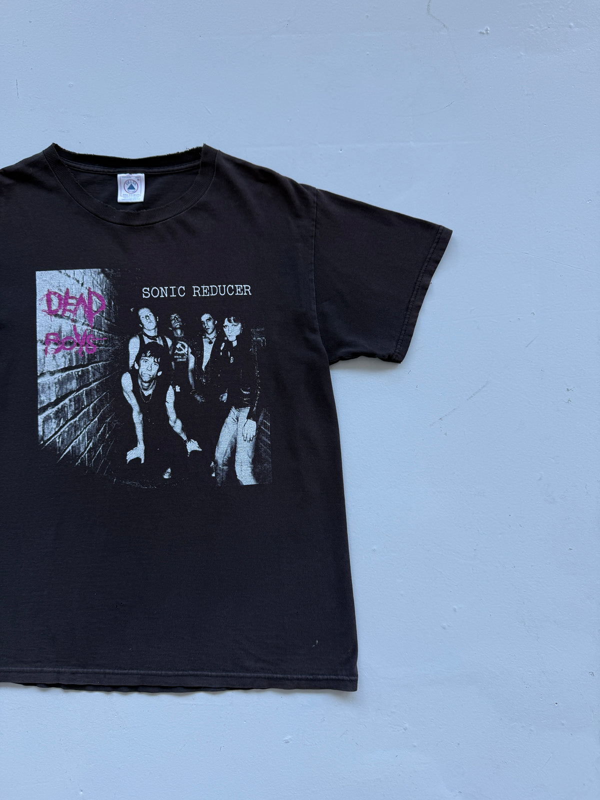 Black Dead Boys Sonic Reducer 90's Vintage Graphic T-Shirt - Medium