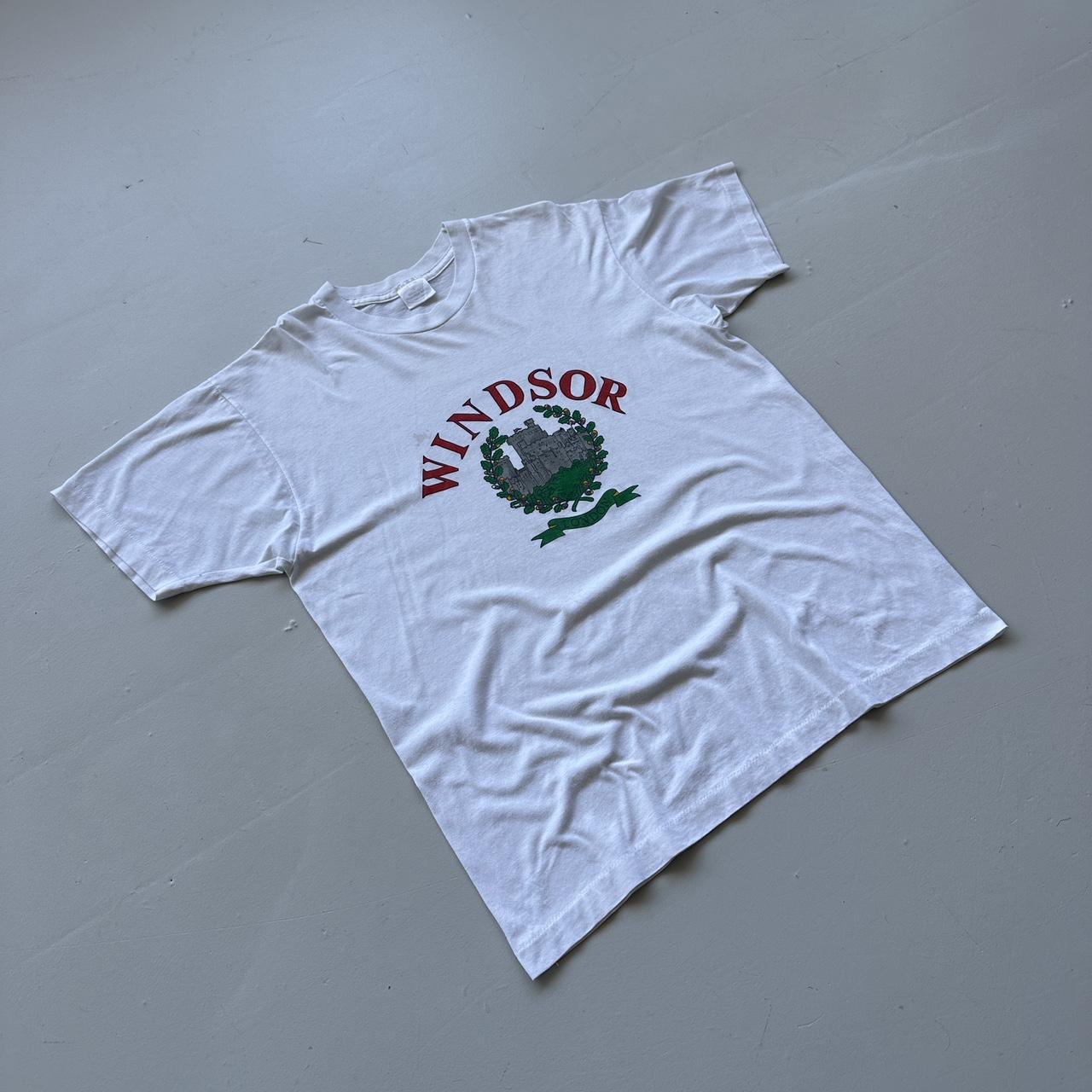 Windsor Castle London 80s/90s Americana Vintage T-shirt - Large