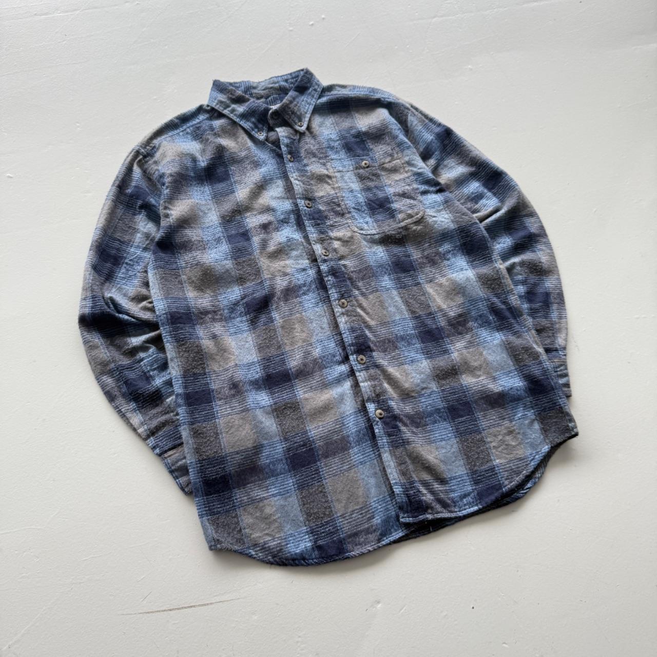 Blue Canyon Guide 80’s Vintage Flannel Long Sleeve Shirt - Large