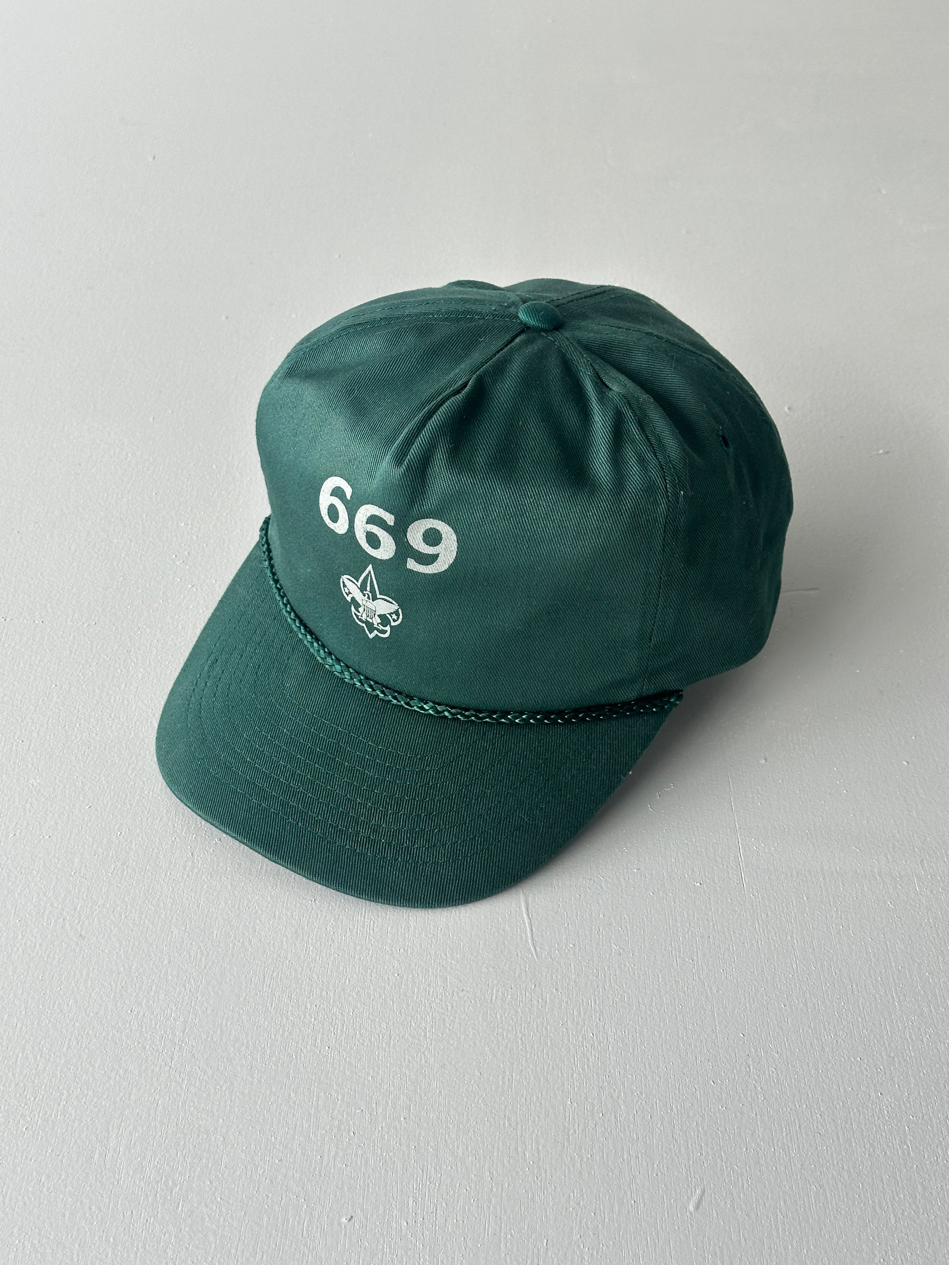 669 Forest Green 90's Vintage SnapBack Trucker Cap