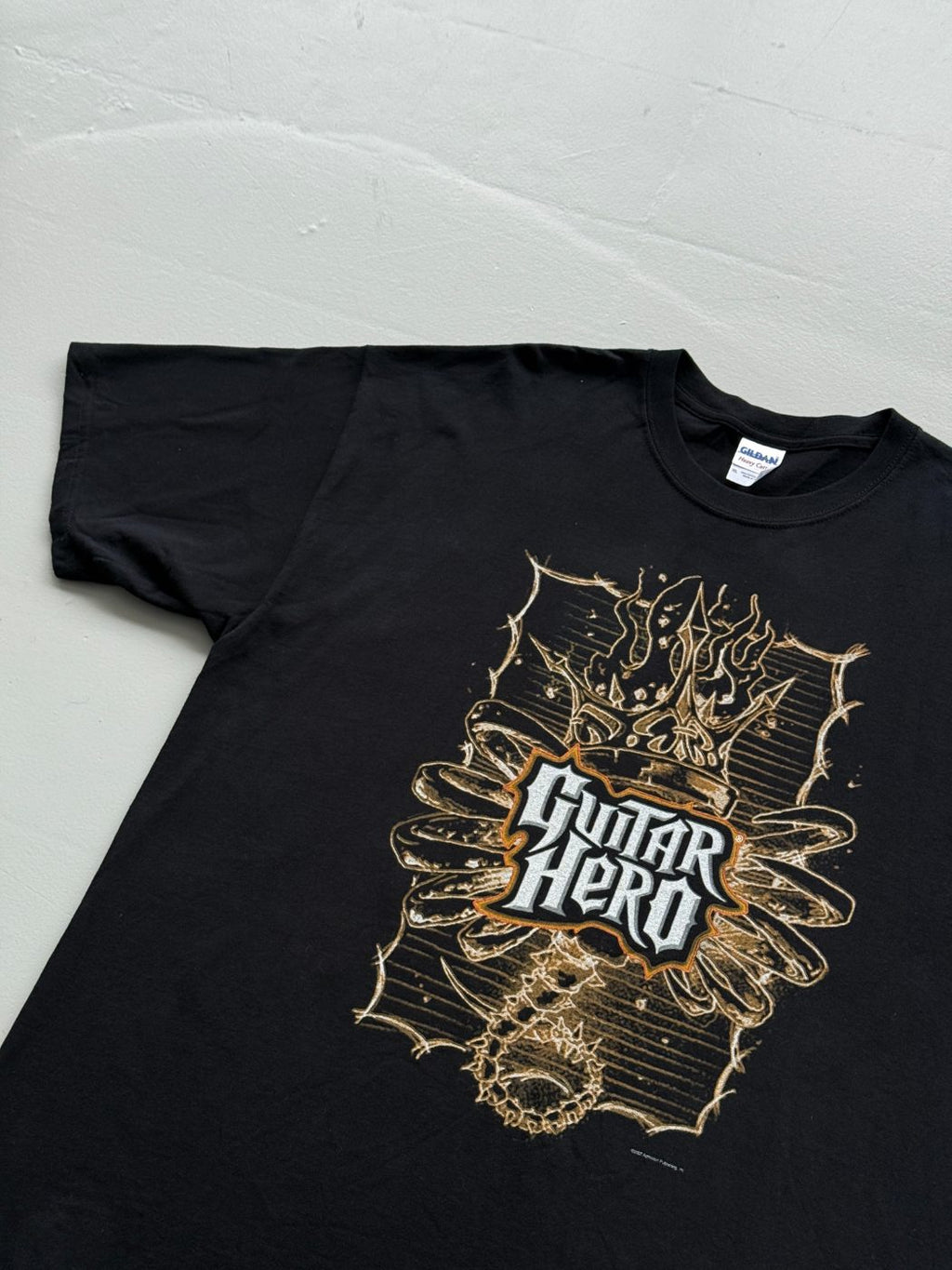 Guitar Hero Activision 2007 Y2K Vintage Graphic T-Shirt - XL