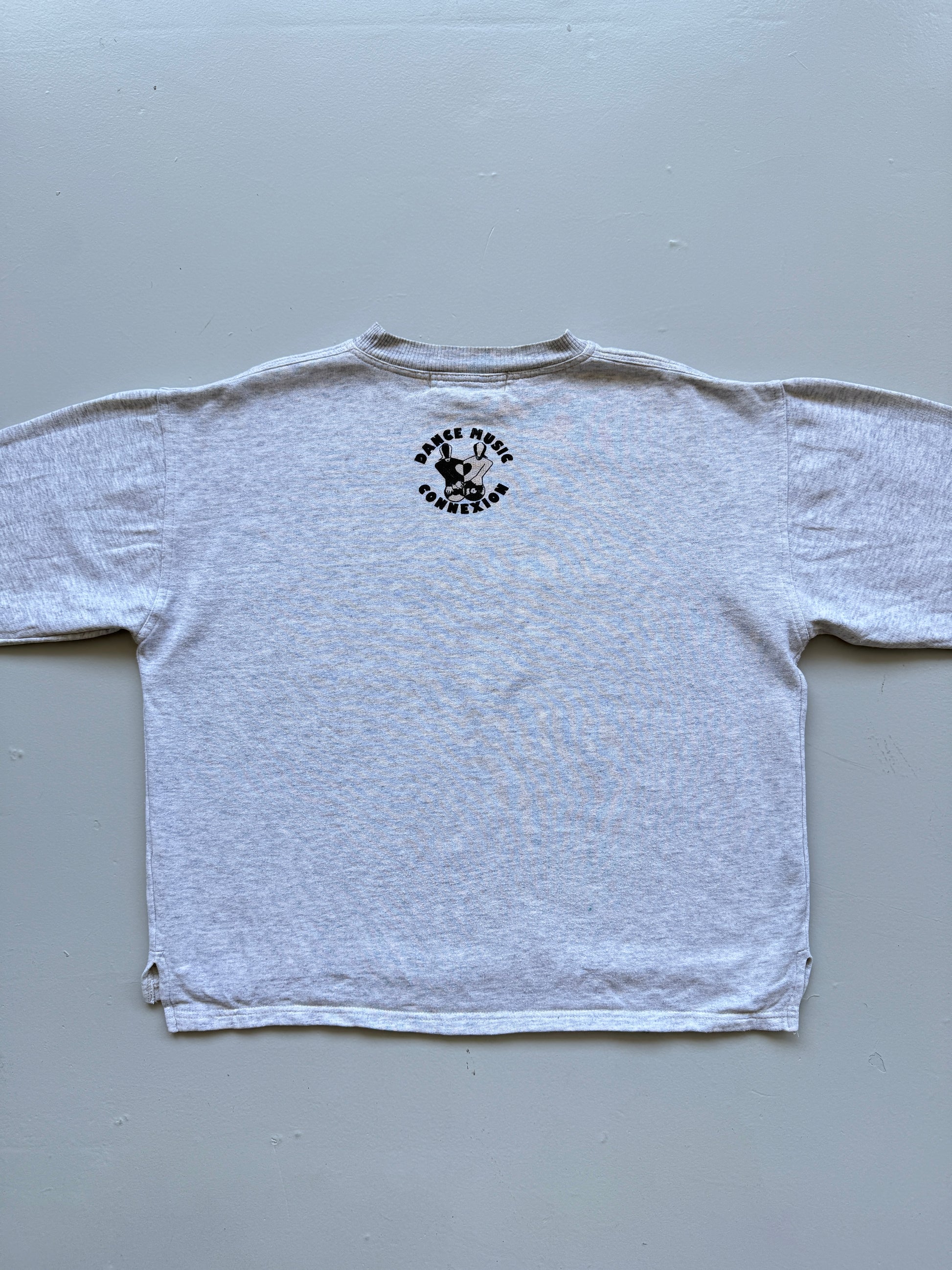 Dance Music Connexion French Rave 90's Vintage Sweatshirt - Medium