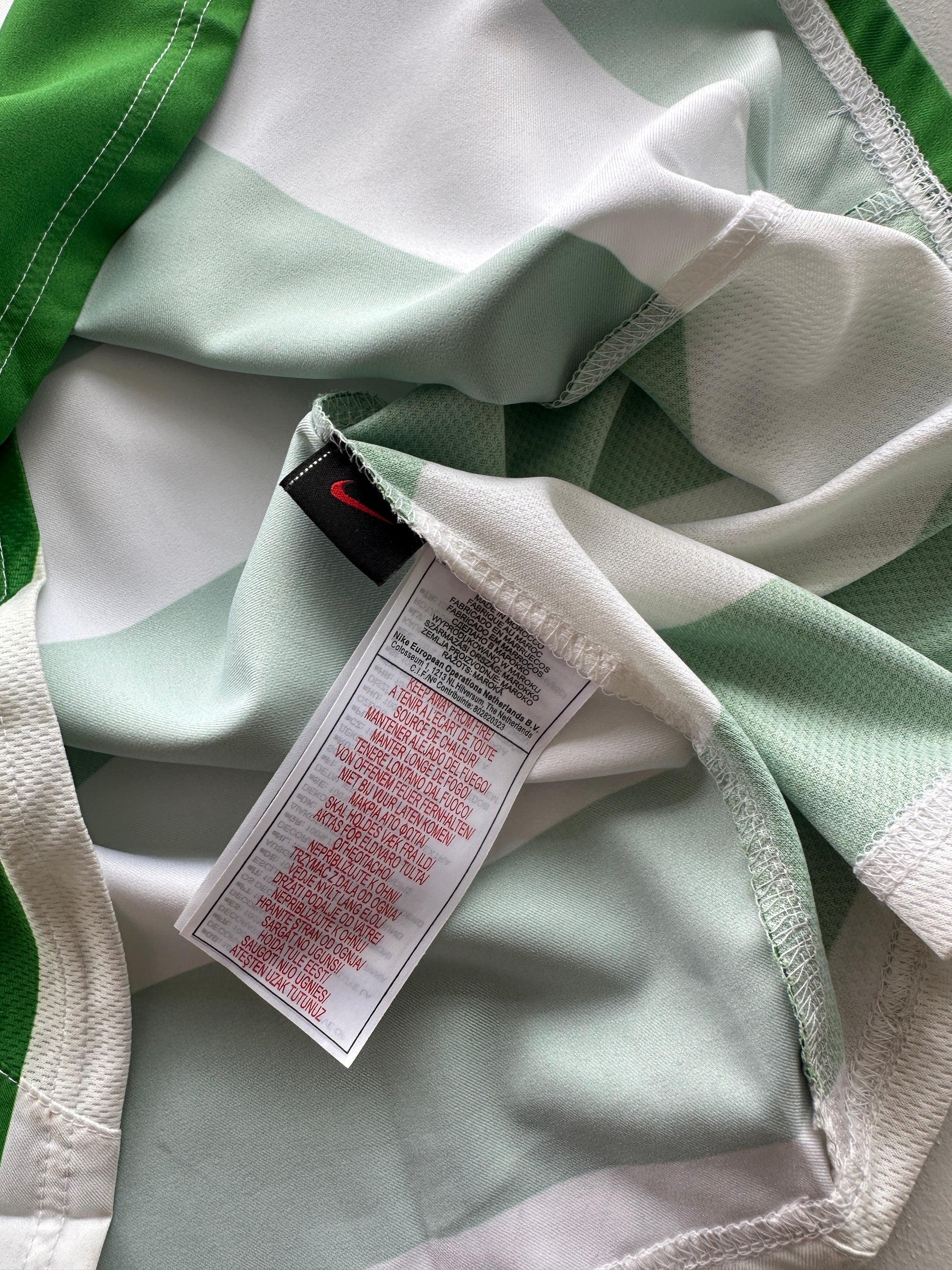 Nike Celtic FC Carling Sponsor 00's Vintage Home Football Shirt - Large