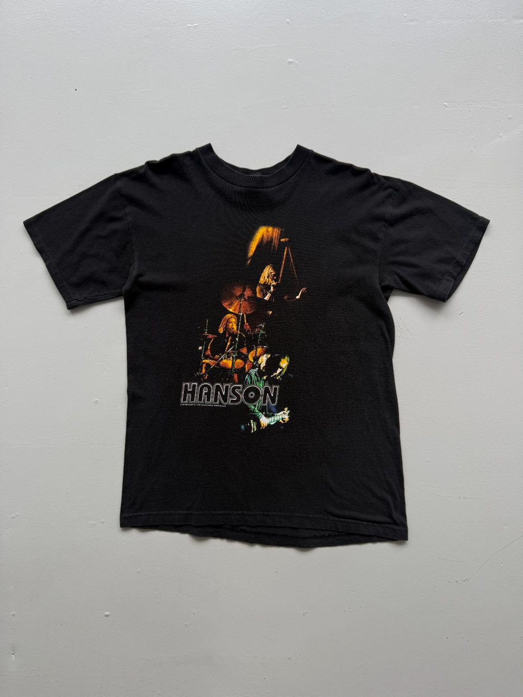 Hanson PolyGram Merchandising 1998 90's Vintage Single Stitch Band T-Shirt - Med