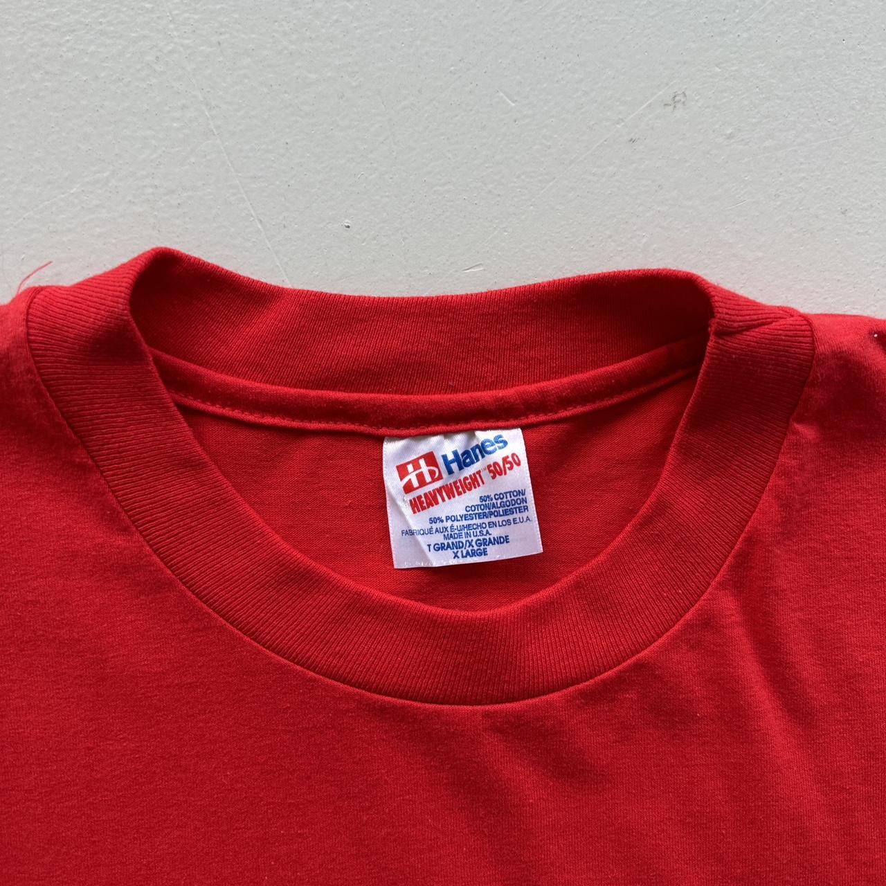 Red Counsellor Vintage T-shirt - XL