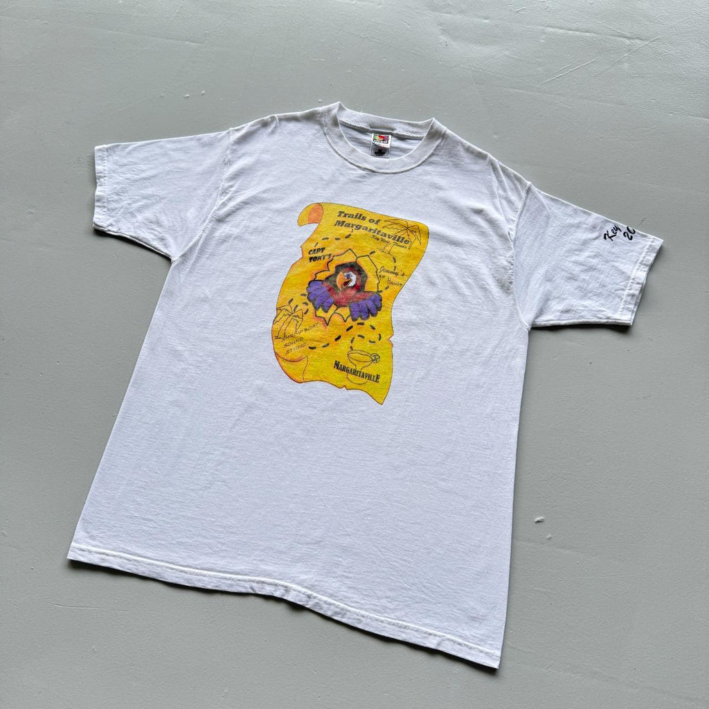 White Margaritaville Vintage 90s T-shirt - XL