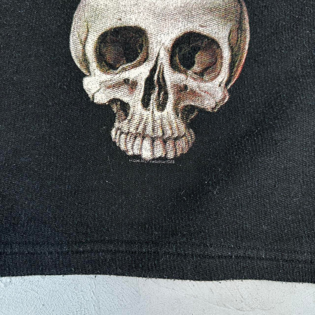 Black 00s Metallica Hoodie - Medium