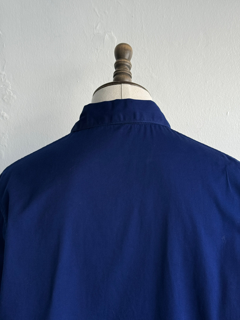 Blue French 1960's Vintage Workwear Chore Jacket CH493 - Medium
