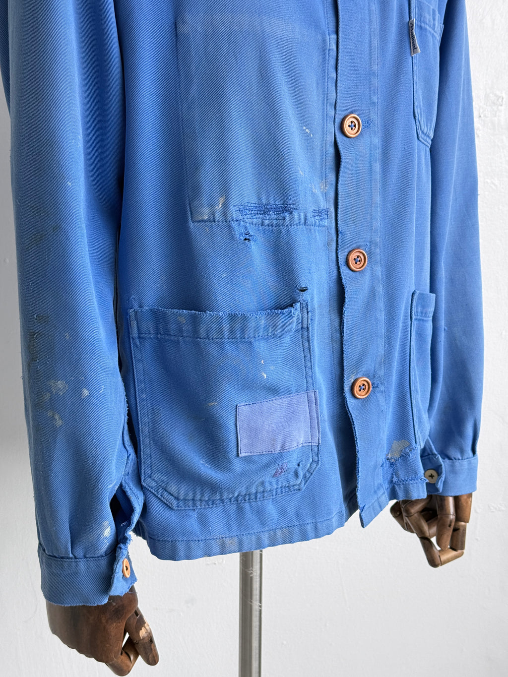 Blue Molinel Depuis Vintage Workwear Chore Jacket CH392 - Medium