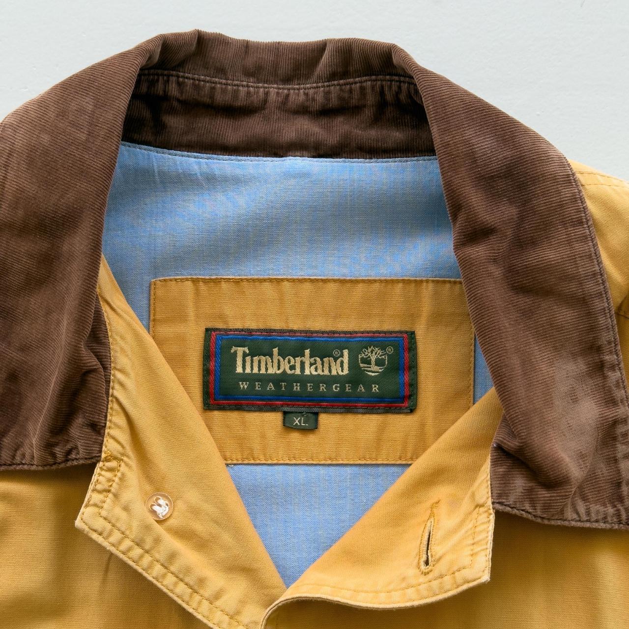 Tan Timberland Vintage Oversized Chore Jacket - XL