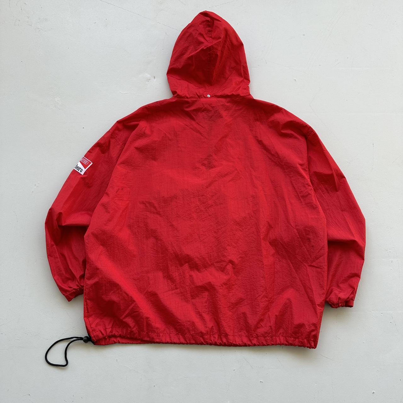 Red Marlboro Adventure 90s Vintage Smock- XL