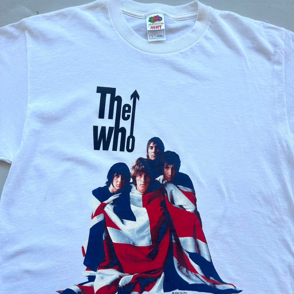 The Who White 00s Vintage T-shirt - Large