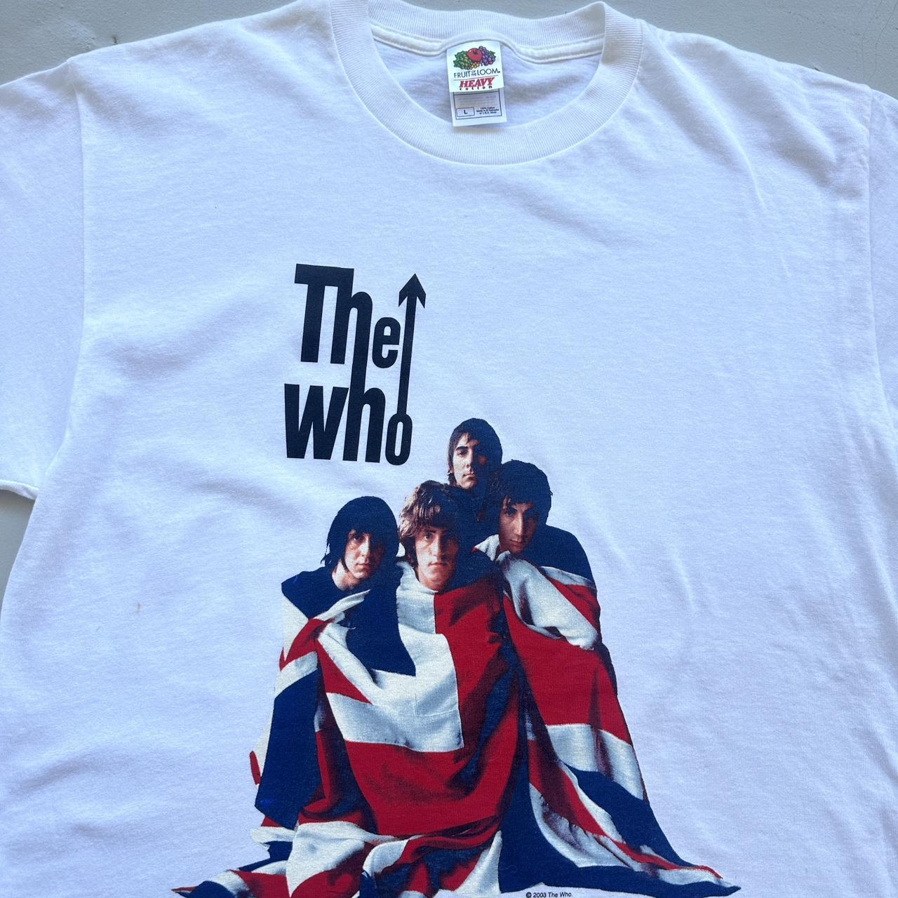 The Who White 00s Vintage T-shirt - Large