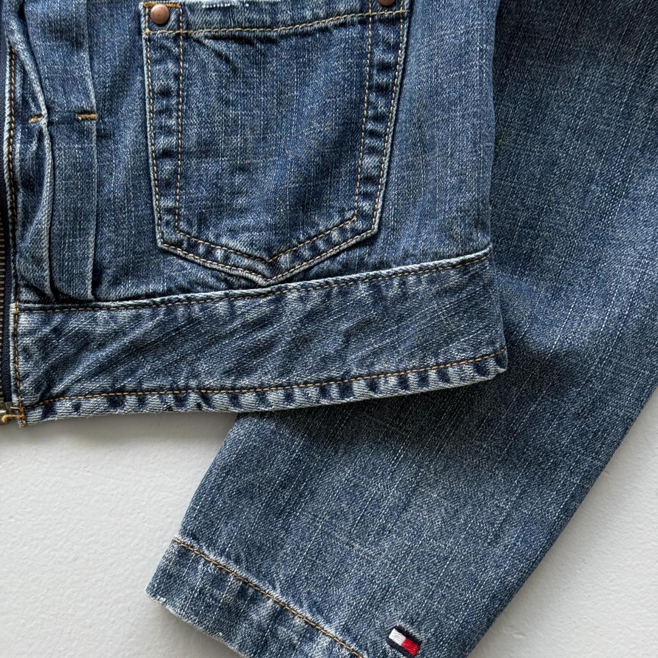 Tommy Denim Vintage Y2K Jacket - Womens Size 8