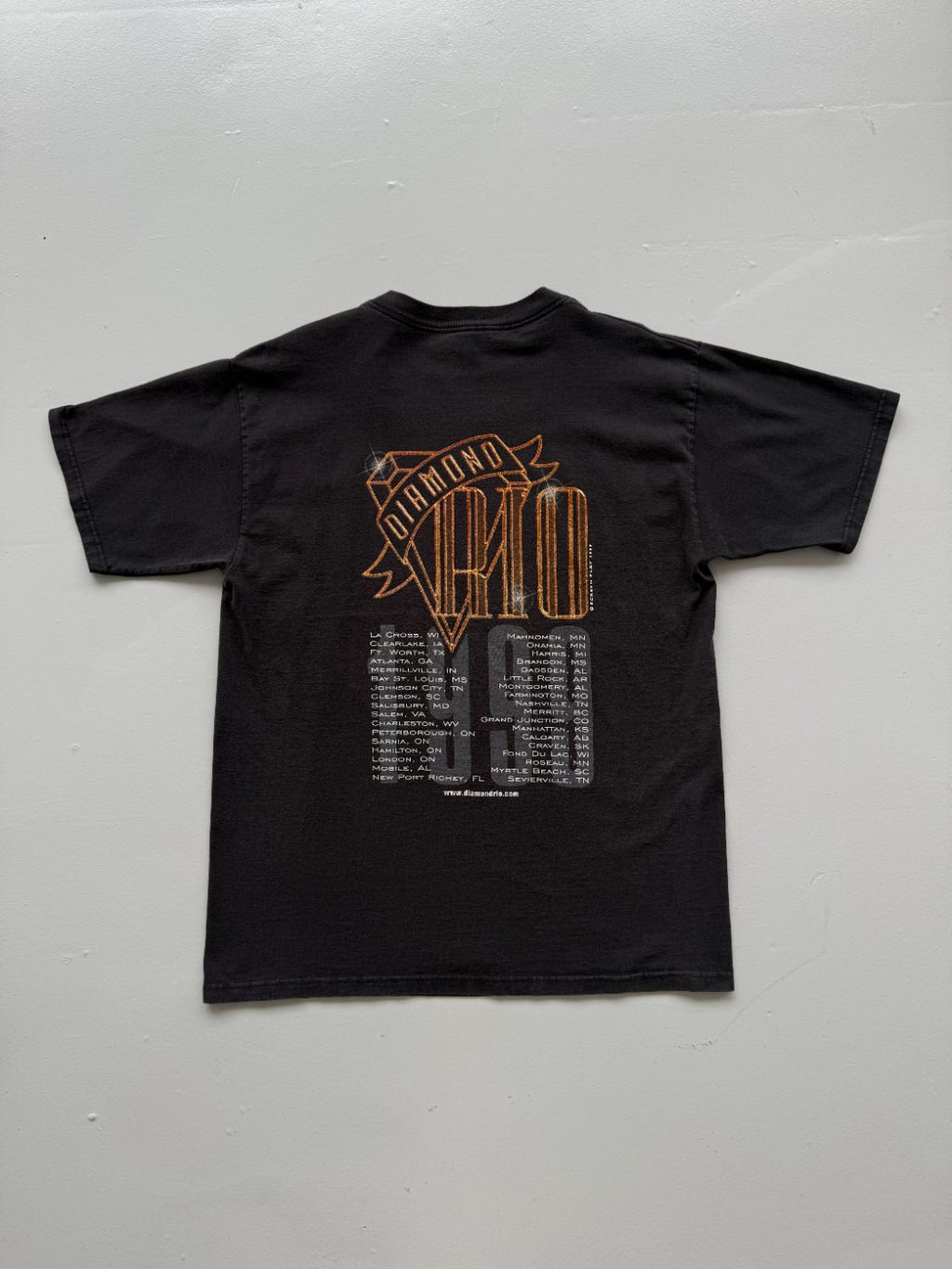 Diamond Rio 1999 Tour Vintage Graphic T-Shirt - Large