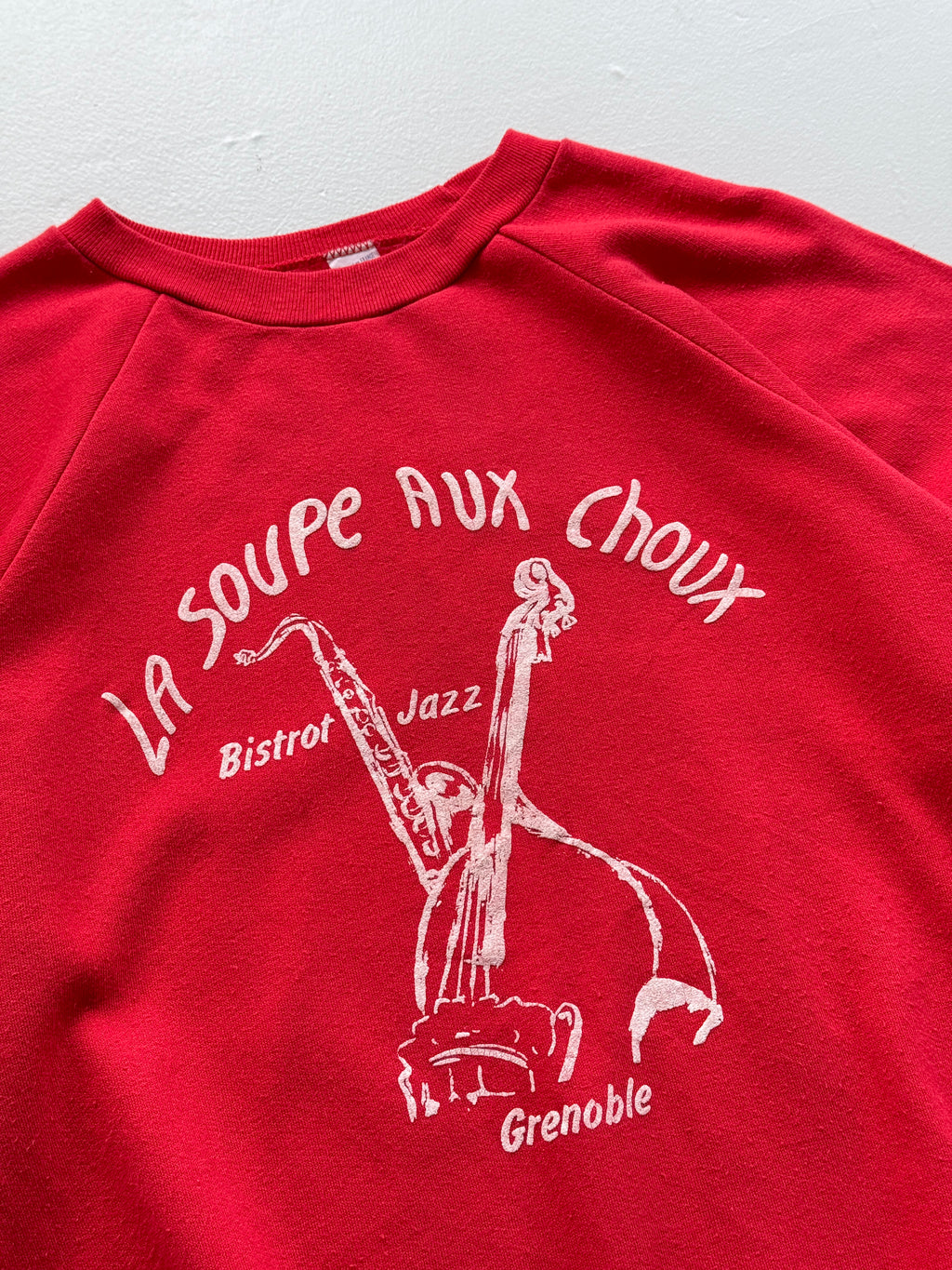 La Soupe Aux Choux Bistrot Jazz Grenoble 90's Vintage Sweatshirt - Small