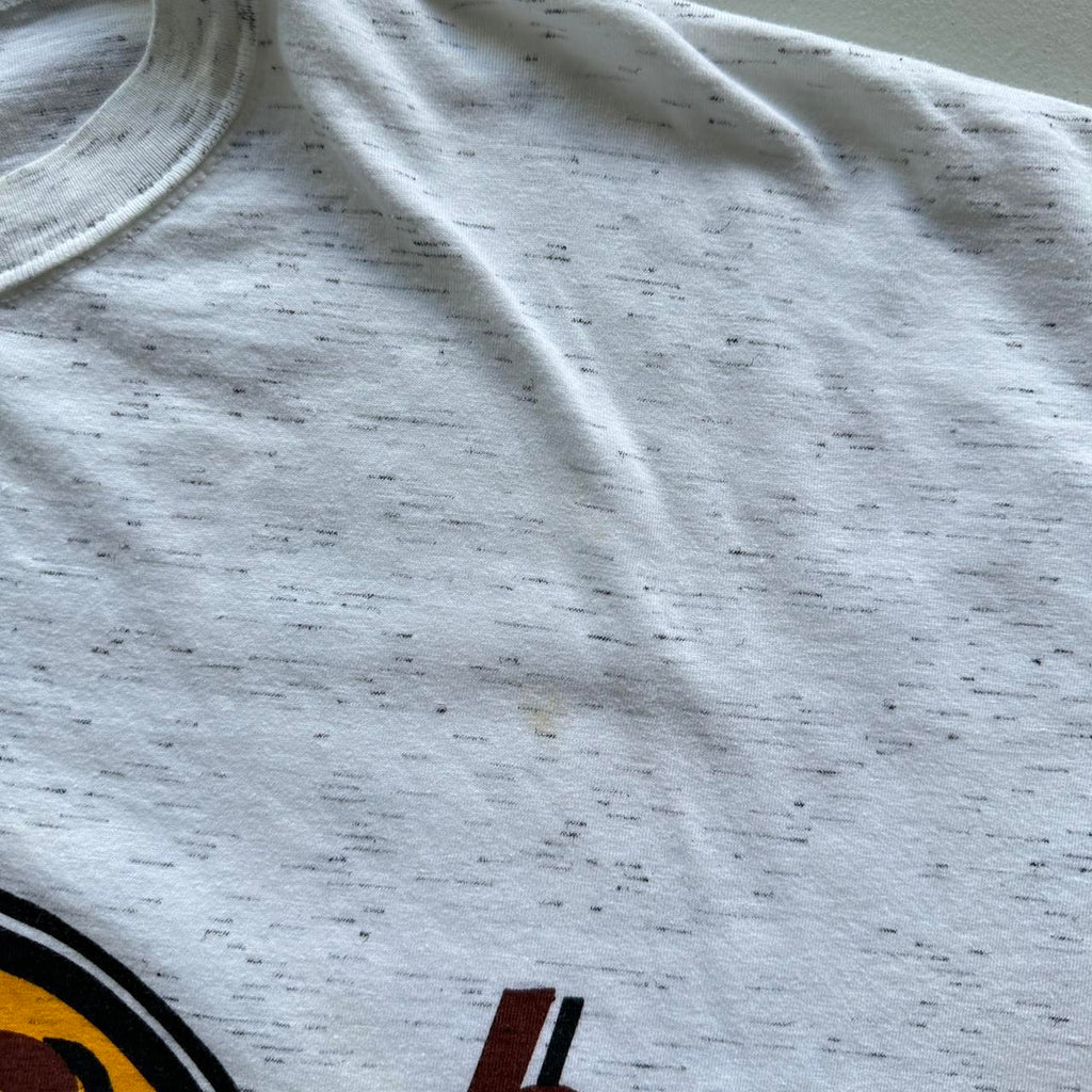 Grey Marl Hard Rock Cafe Crete Vintage T-shirt - Boxy XL