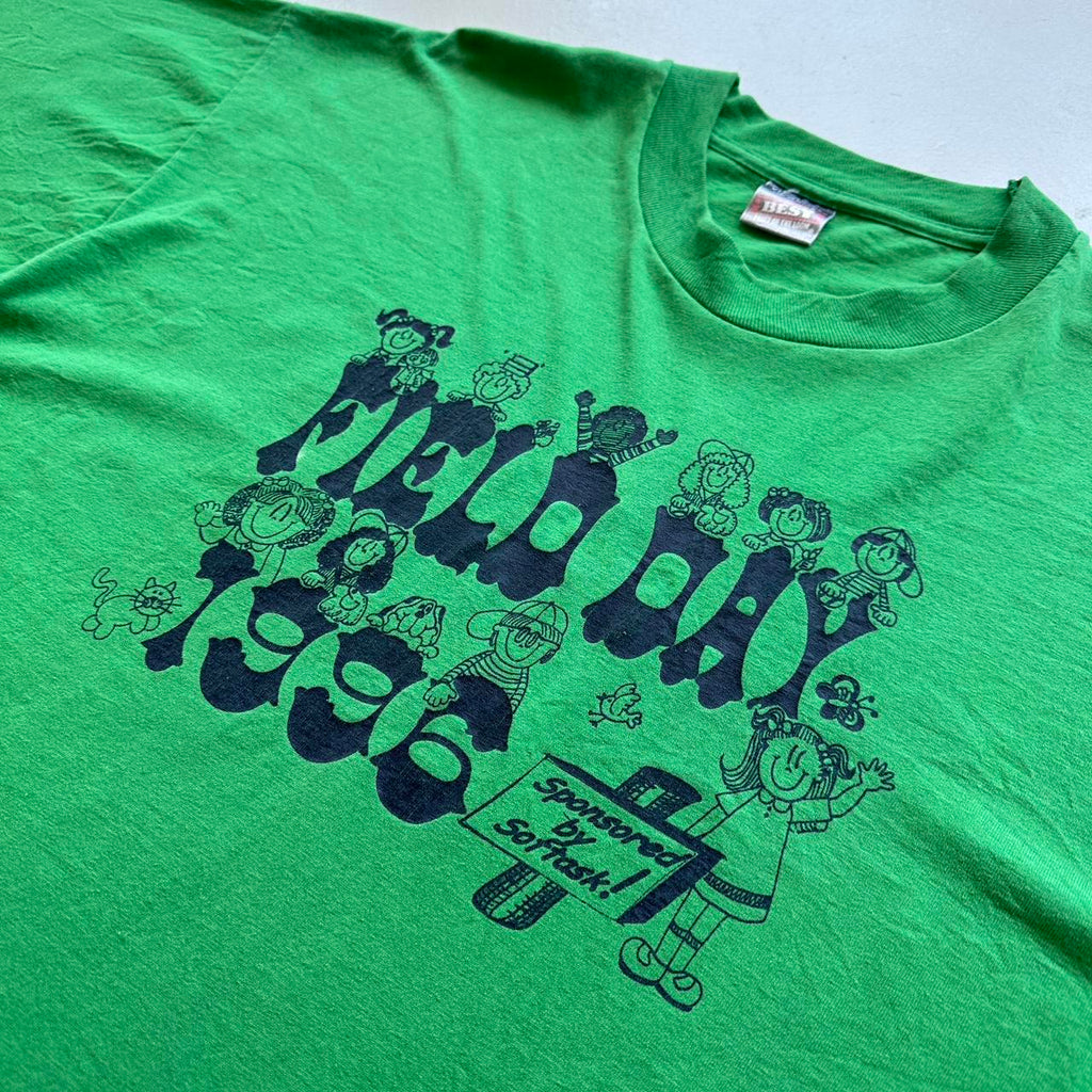 Green Field Day 90s Vintage T-shirt - XL