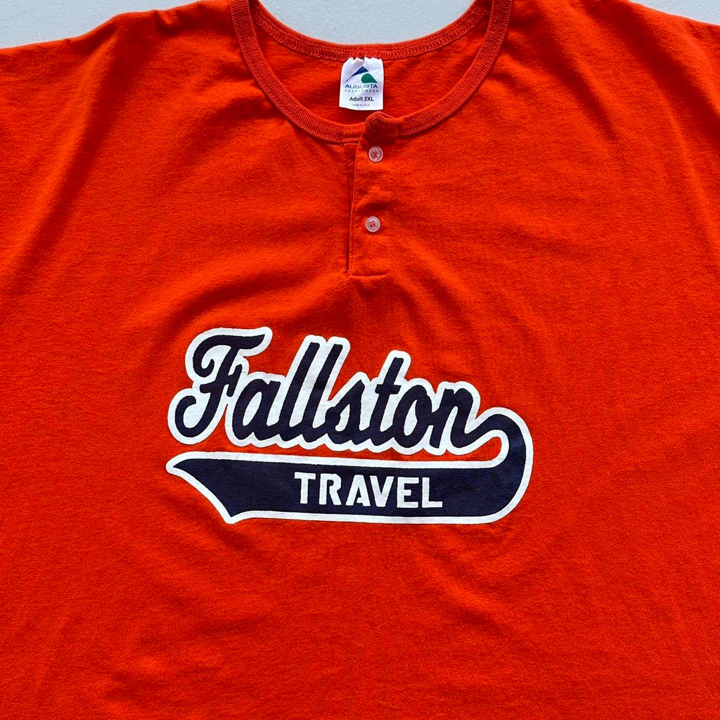 Orange Fallston Baseball 90s Vintage T-shirt - 2XL